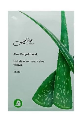 Aloe verás hidratáló fátyolmaszk (25ml)
